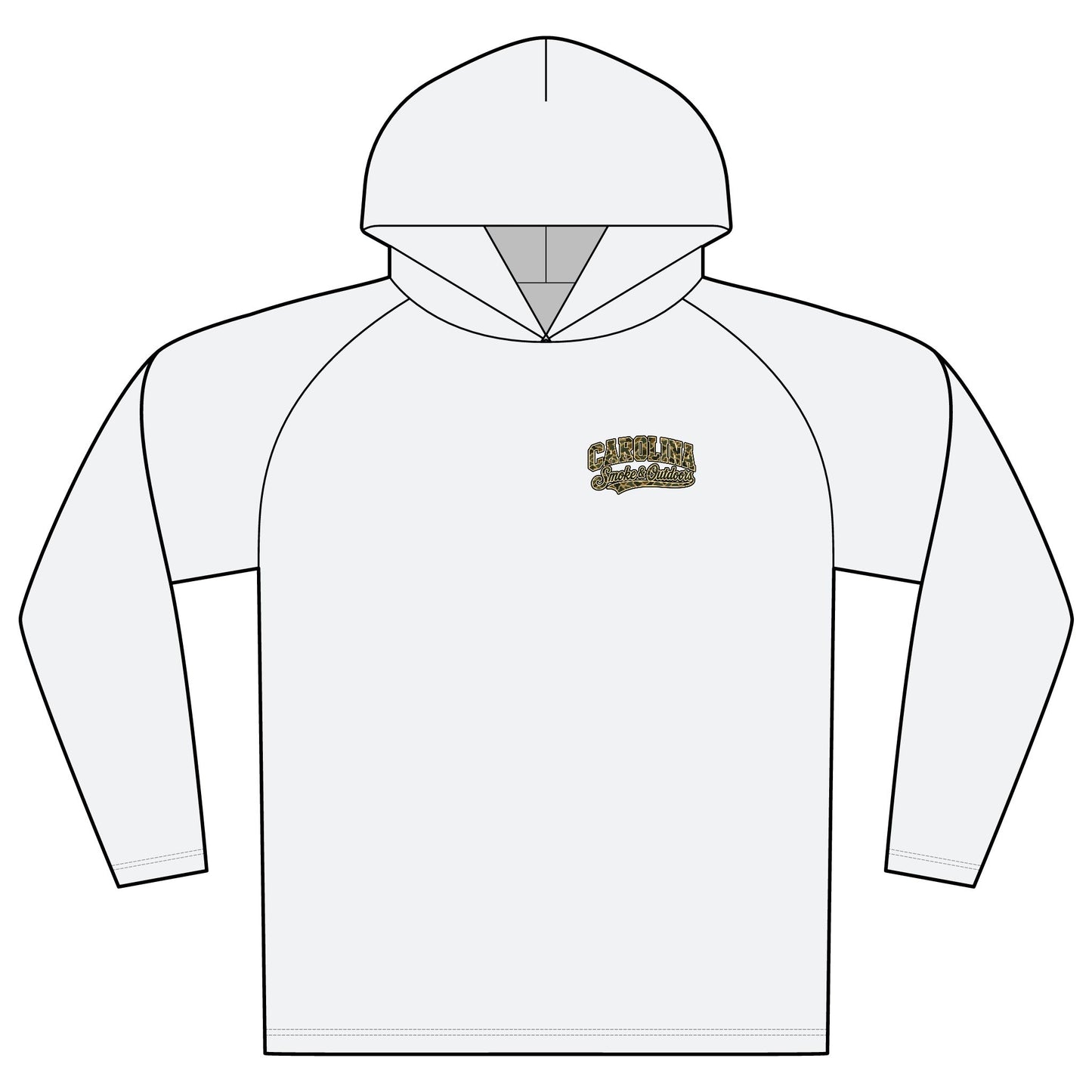 CSO Camo Logo Hooded Long Sleeve Tee