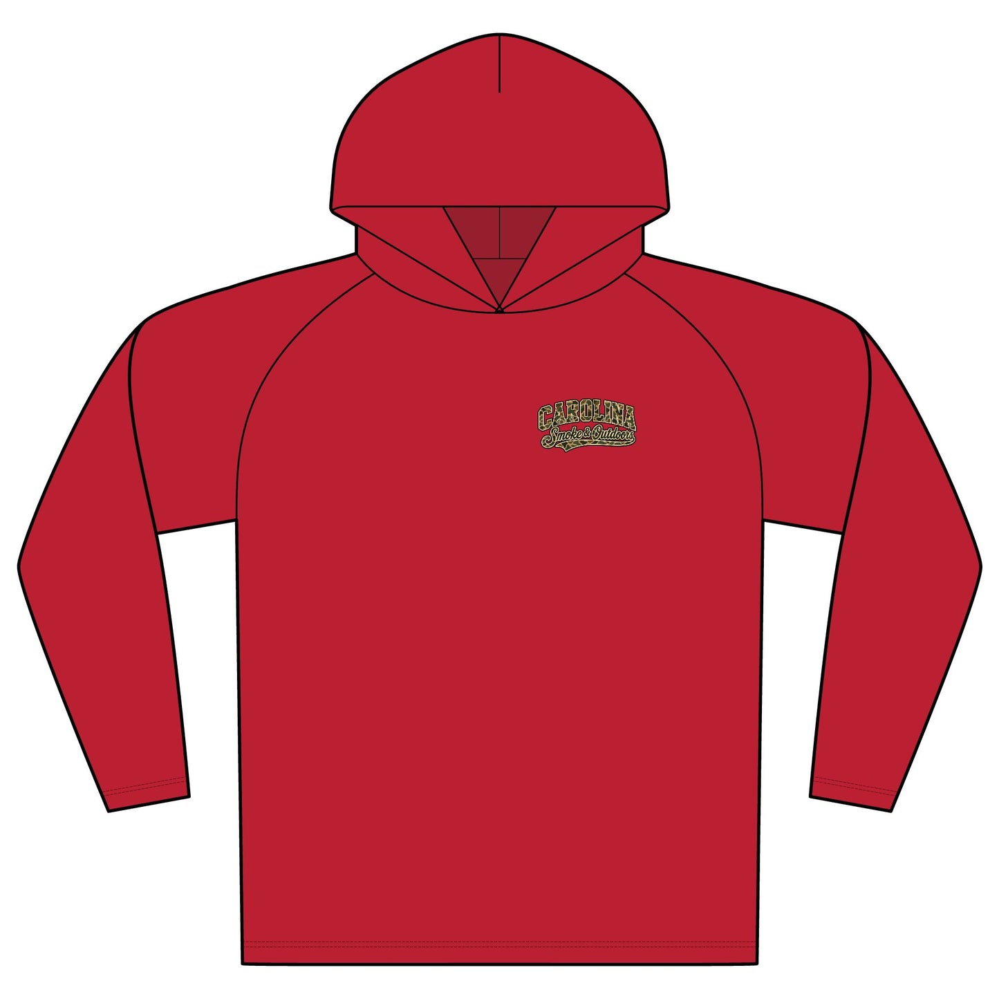 CSO Camo Logo Hooded Long Sleeve Tee