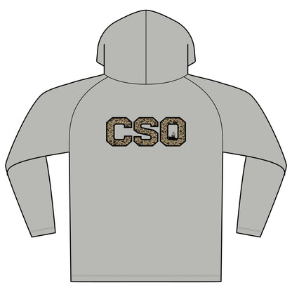 CSO Camo Logo Hooded Long Sleeve Tee