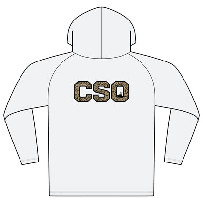 CSO Camo Logo Hooded Long Sleeve Tee